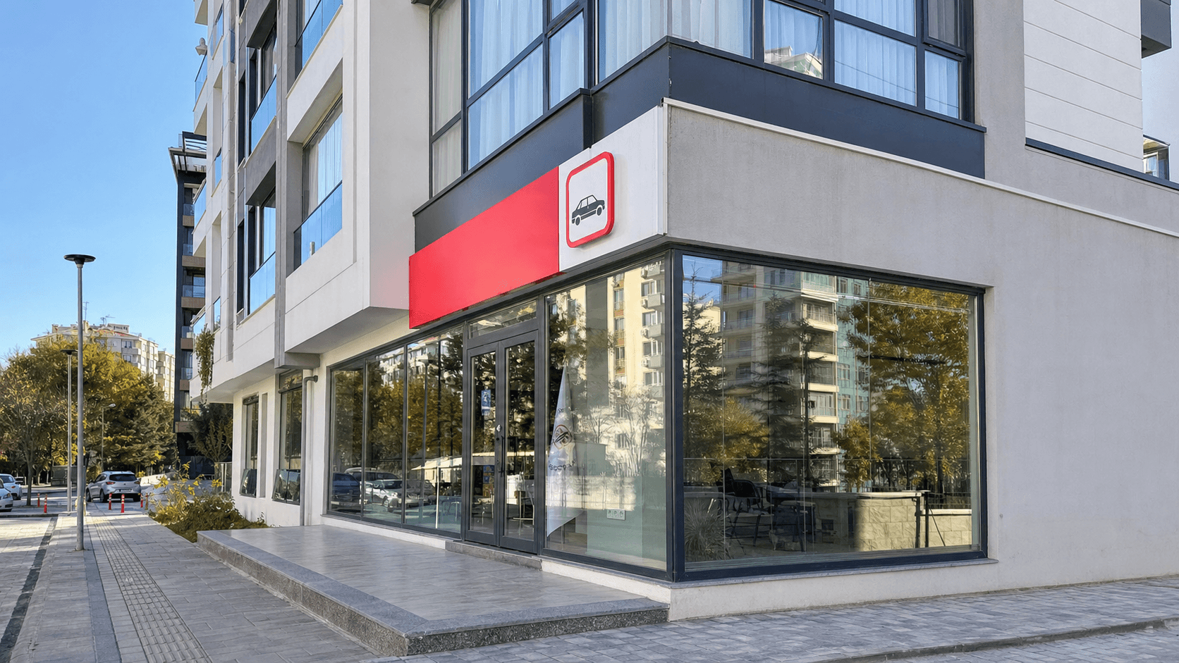 Ege Yaldız Şubesi dış görünümü